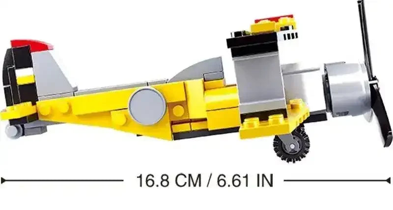 Sluban | Aviation Biplane 120 Pcs - Toybox Tales