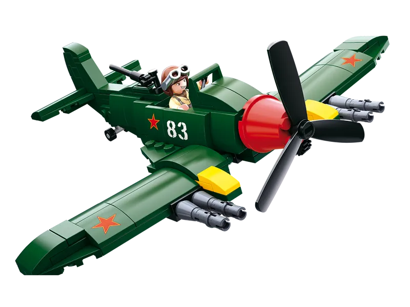 Sluban WW2 Plane Ilyushin 2 170 Pcs - Toybox Tales