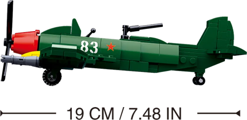 Sluban WW2 Plane Ilyushin 2 170 Pcs - Toybox Tales