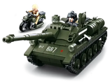 Sluban | WW2 Su-85 Tank Destroyer 338 Pcs - Toybox Tales