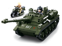 Sluban | WW2 Su-85 Tank Destroyer 338 Pcs