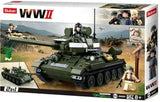 Sluban | WW2 Tank T-345 687 Pcs - Toybox Tales