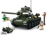 Sluban | WW2 Tank T-34\85 687 Pcs