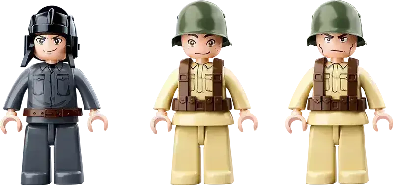Sluban | WW2 Tank T-345 687 Pcs - Toybox Tales