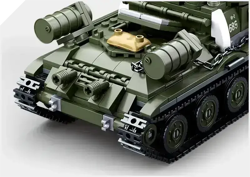 Sluban | WW2 Tank T-345 687 Pcs - Toybox Tales