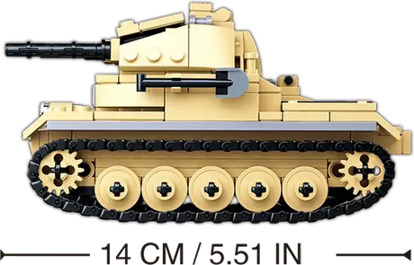 Sluban | WW2 Tank Panzer 2 - Toybox Tales