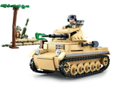 Sluban | WW2 Tank Panzer 2 - Toybox Tales