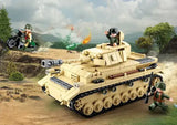 Sluban | WW2 Tank Panzer IV - Toybox Tales