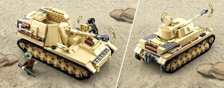 Sluban | WW2 Tank Panzer IV - Toybox Tales