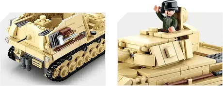 Sluban | WW2 Tank Panzer IV - Toybox Tales