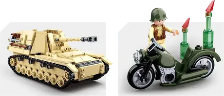 Sluban | WW2 Tank Panzer IV - Toybox Tales