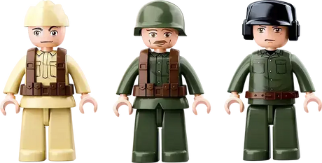 Sluban | WW2 Half Track Sd.Kfz.251 K18 - Toybox Tales