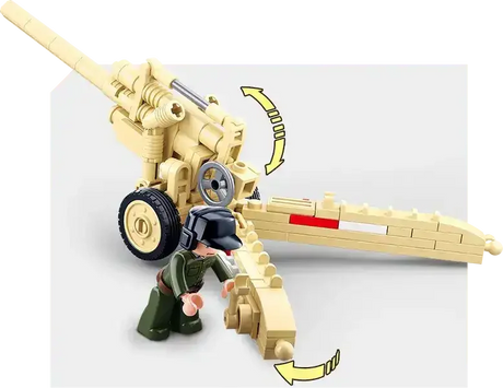 Sluban | WW2 Half Track Sd.Kfz.251 K18 - Toybox Tales
