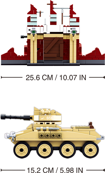 Sluban | WW2 Battle Of Stalingrad 479 Pcs