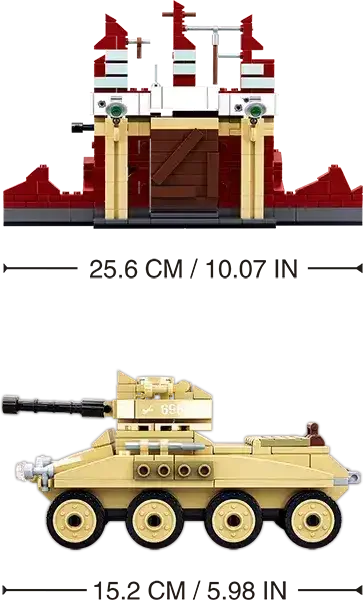 Sluban | WW2 Battle Of Stalingrad 479 Pcs - Toybox Tales