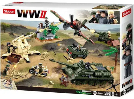 Sluban | WW2 Battle Of Kursk 998 Pcs - Toybox Tales