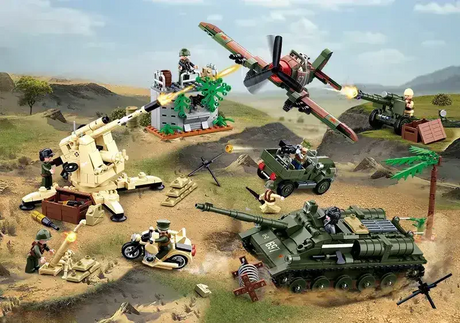 Sluban | WW2 Battle Of Kursk 998 Pcs - Toybox Tales