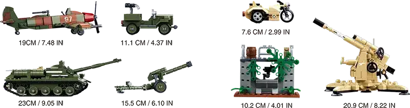 Sluban | WW2 Battle Of Kursk 998 Pcs - Toybox Tales