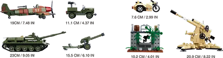 Sluban | WW2 Battle Of Kursk 998 Pcs - Toybox Tales