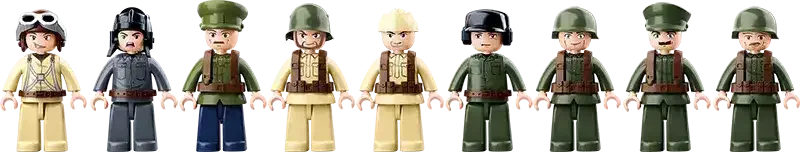Sluban | WW2 Battle Of Kursk 998 Pcs - Toybox Tales