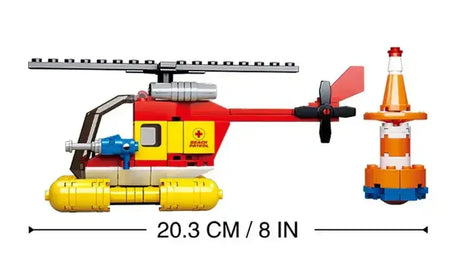 Sluban | Surf Beach Patrol Helicopter 149 Pcs - Toybox Tales
