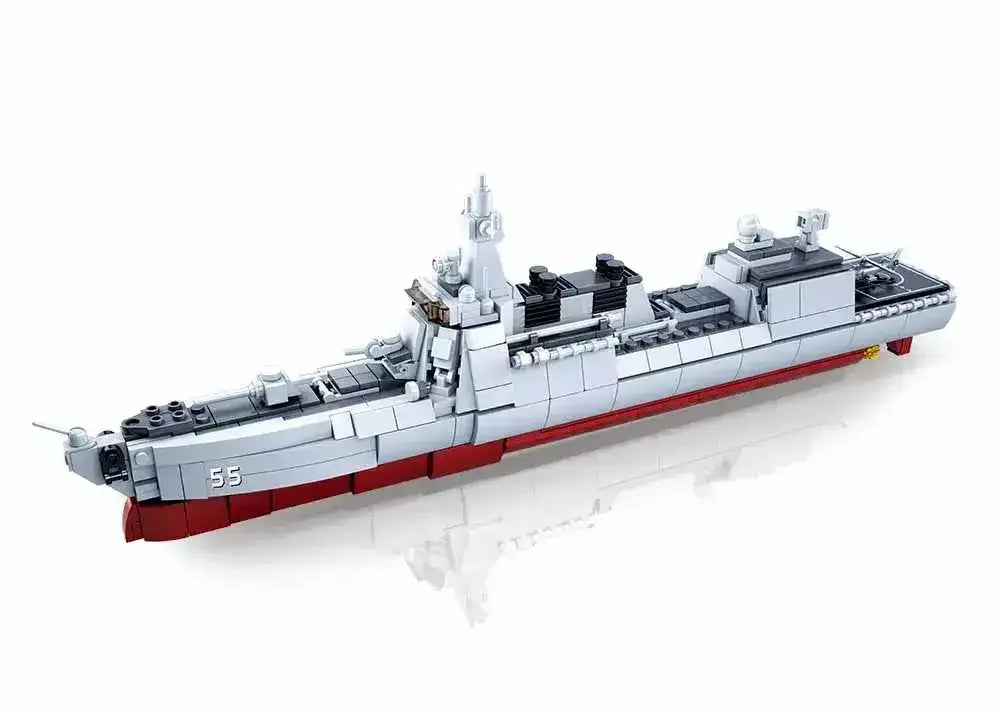 Sluban | Model Bricks Destroyer Scale 1:450 617 Pcs - Toybox Tales