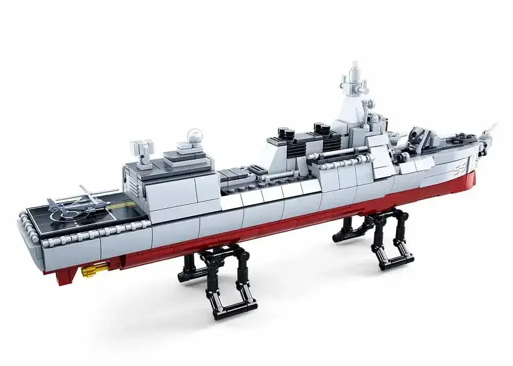 Sluban | Model Bricks Destroyer Scale 1:450 617 Pcs - Toybox Tales