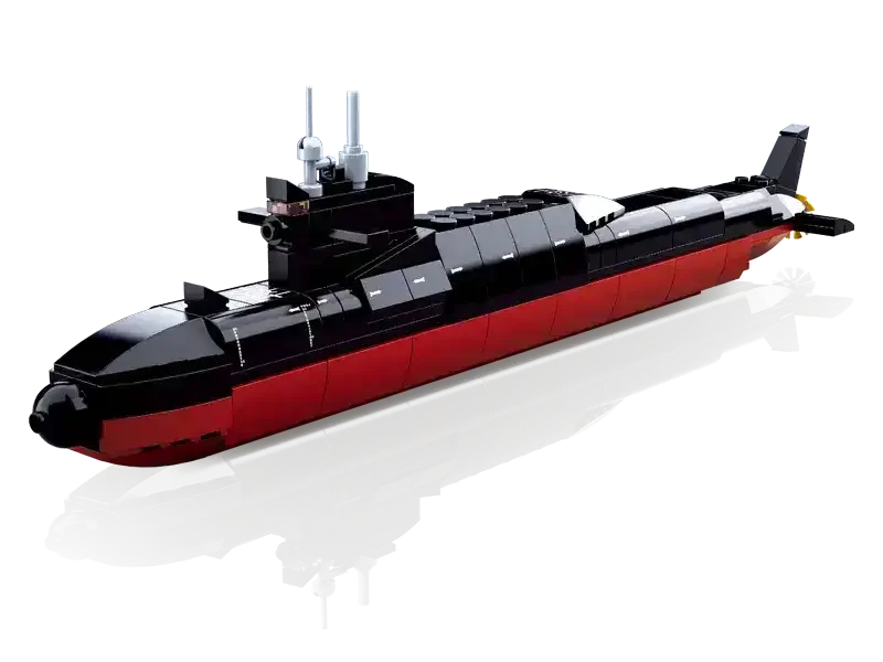 Sluban | Model Bricks Submarine Scale 1:450 269 Pcs - Toybox Tales