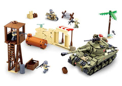 Sluban | WW2 Battle Scene 790 Pcs