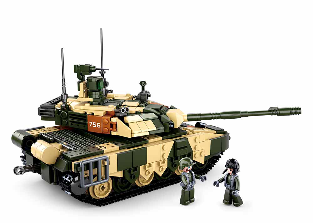 Sluban Model Bricks T90Ms Battle Tank 758 Pcs - Toybox Tales