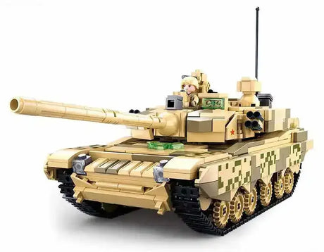 Sluban | Main Battle 2 In 1 Tank 99A 893 Pcs - Toybox Tales