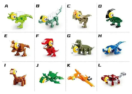 Sluban | QBricks Egg | Dino - Toybox Tales