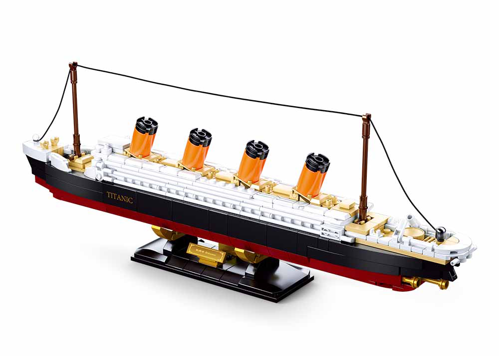 Sluban Model Bricks Titanic Scale 1:700 481 Pcs - Toybox Tales