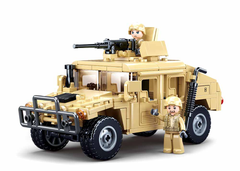 Sluban | Model Bricks Hummer H2 Assault Vehicle 265 Pcs