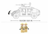 Sluban | Model Bricks Hummer H2 Assault Vehicle 265 Pcs - Toybox Tales
