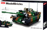 Sluban | Model Bricks Leopard 2A5 Main Battle Tank 766 Pcs