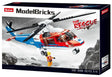 Sluban | Model Bricks | Sea Rescue Helicopter 402 Pcs - Toybox Tales
