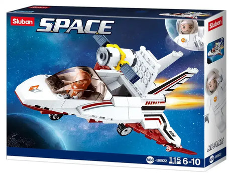 Sluban | Space Saturn Interplanetary Vehicle 115 Pcs - Toybox Tales