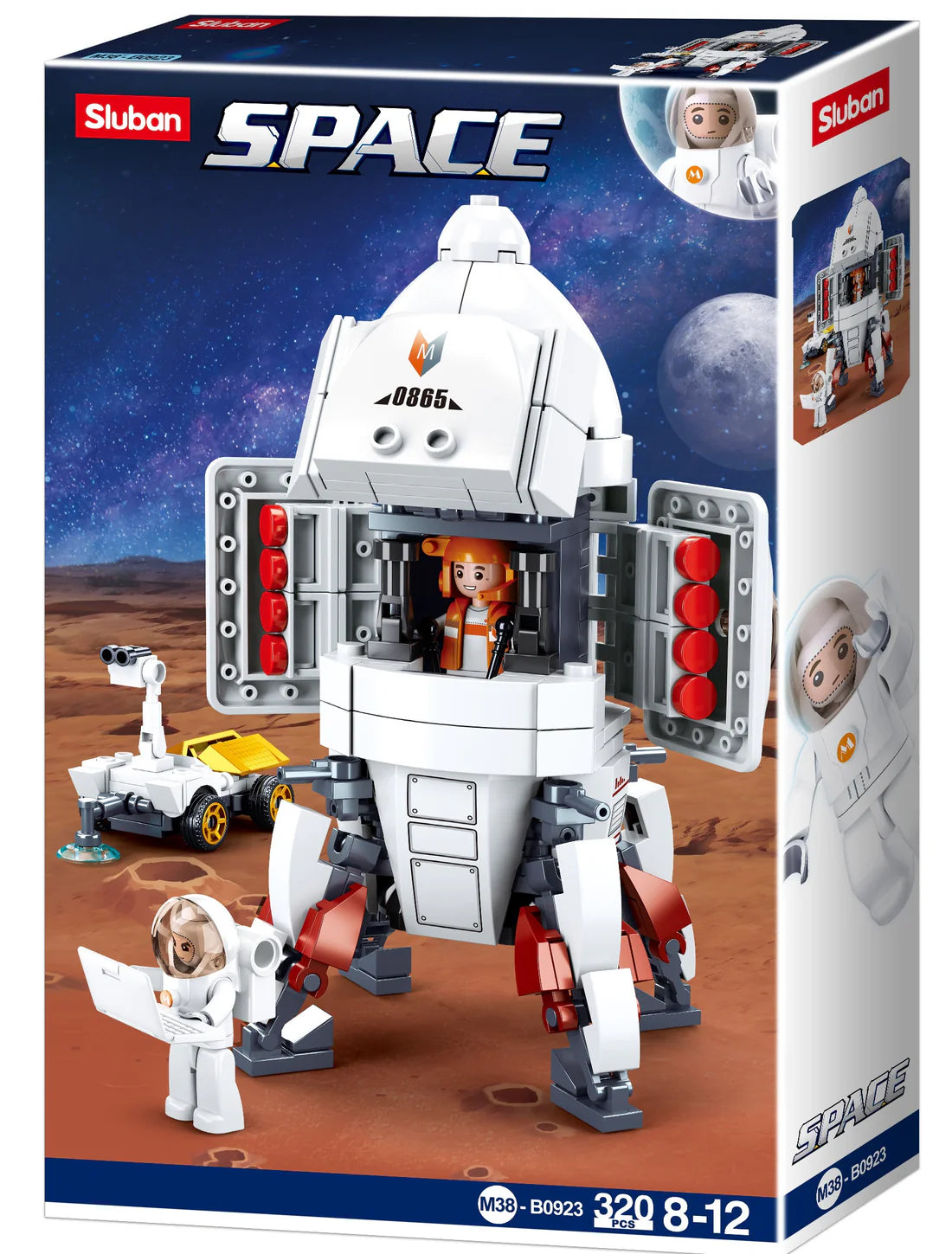 Sluban | Space Saturn Landing Module 320pcs