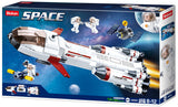 DAMAGED BOX Sluban | Space Saturn Expidition Rocket 468pcs