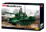 Sluban | Model Bricks T34-85 Tank 497 Pcs