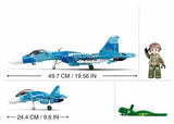 Sluban | Model Bricks Su-27 Fighter 2 In 1 1040 Pcs - Toybox Tales