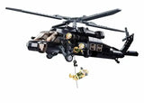 Sluban | Model Bricks | Helicopter Black Hawk 692 Pcs - Toybox Tales