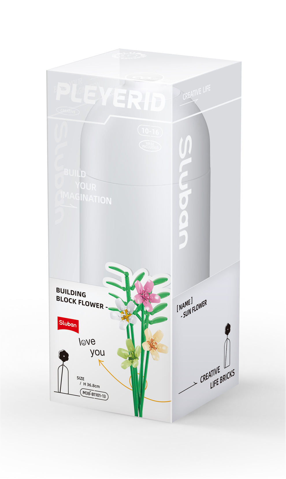 Sluban | Flowers | Freesia 241pcs