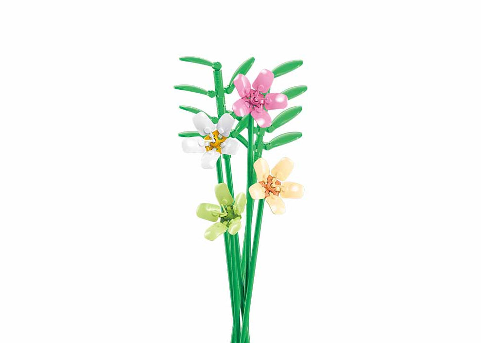 Sluban | Flowers | Freesia 241pcs