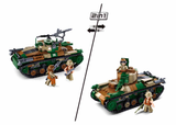Sluban - WW2 Medium Tank 563 Pcs