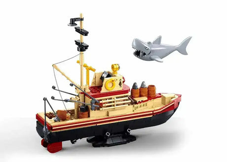 Sluban | Model Bricks | The Great Shark 592 Pcs - Toybox Tales
