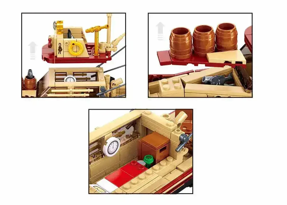 Sluban | Model Bricks | The Great Shark 592 Pcs - Toybox Tales
