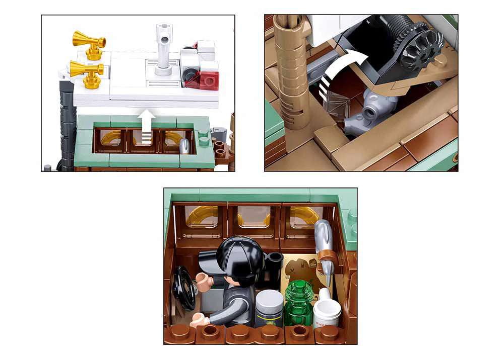 Sluban | Model Bricks | Fishing Boat 610 Pcs