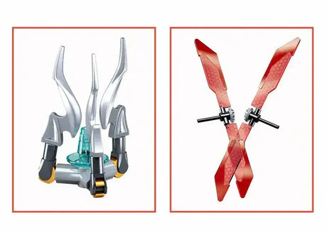 Sluban | P.R. Mecha Double Swords 585 Pcs - Toybox Tales